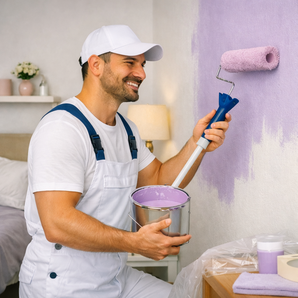 Luxury painting interior transformation